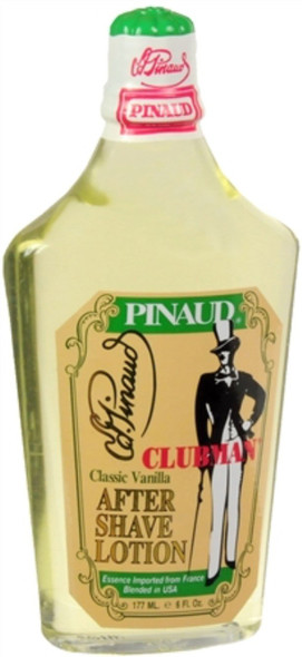 Pinaud Clubman Classic Vanilla After Shave Lotion 6 oz (Pack of 12)