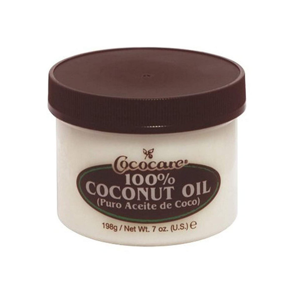 Cococare 100% Coconut Oil - All Natural Coconut Oil for Use on Skin & Hair - Ideal for All Skin Types (7oz)