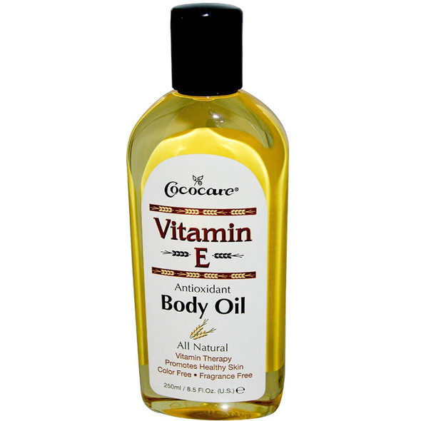 Cococare Vitamin-E Antioxidant Body Oil 8.5 Ounce (250ml) (Pack of 3)