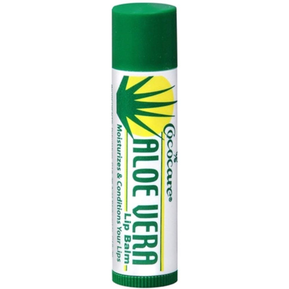 Cococare Aloe Vera Lip Balm 0.15 Oz