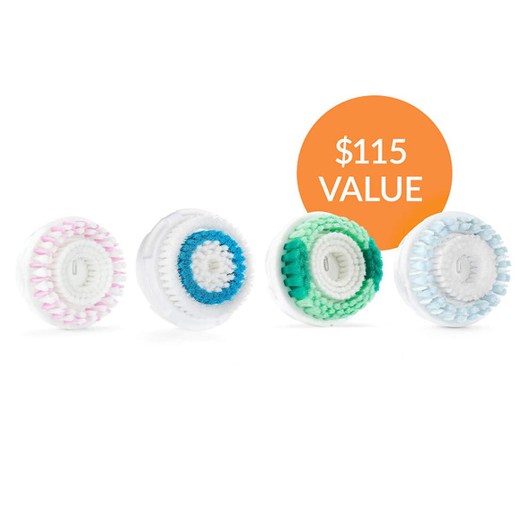 Clarisonic Seasonal Skin Facial Cleansing Brush Head Replacement Collection