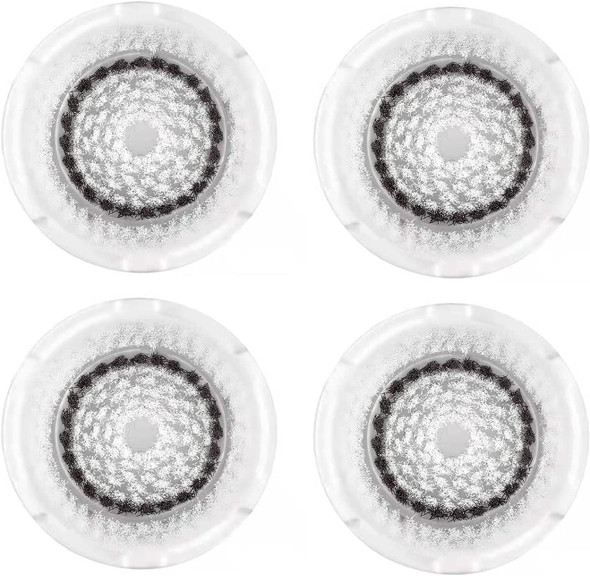 Clarisonic Sensitive Facial Cleansing Brush Head Replacement |Compatible with Mia 1, Mia 2, Mia Fit, 4-Pack