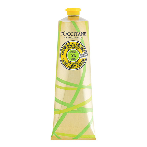 L'Occitane Limited Edition Shea Butter Bergamot Light Whipped Hand Cream, 3.3 oz.