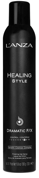 L'ANZA Healing Style Dramatic F/X Hair spray with Strong Hold Effect, Eliminates Frizz, Nourishes, and Restructures the hair while styling, With UV and Heat Protection to prevent damage (10.6 Ounce)