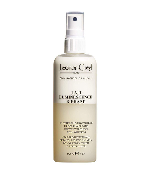 Leonor Greyl Paris - Lait Luminescence - Heat Protecting Detangling Styling Milk for Very Dry, Thick, Frizzy Hair - Natural Heat Protectant Styling Spray (5.2 Oz)