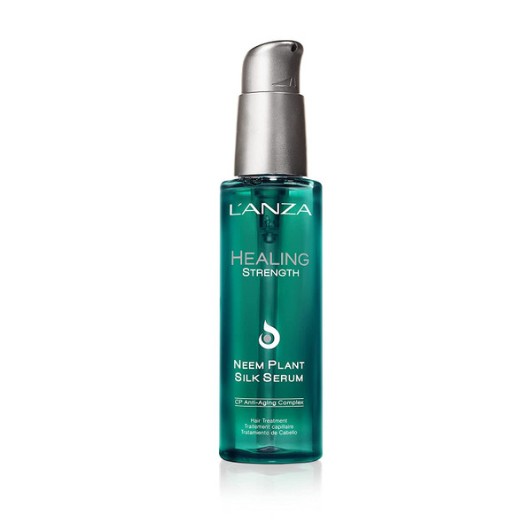 L'ANZA Neem Plant Silk Award-winning Healing Serum, Effortlessly Nourishes, Repairs, and Boosts Hair Shine and Strength for a perfect Silky Look,For All Hair Types (3.4 Fl Oz)