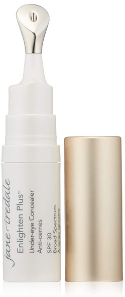 jane iredale Enlighten Plus Under-Eye Concealer | Brightens & Depuffs | Lightweight, Full Coverage with SPF Smooths Skin Texture & Corrects Fine Lines