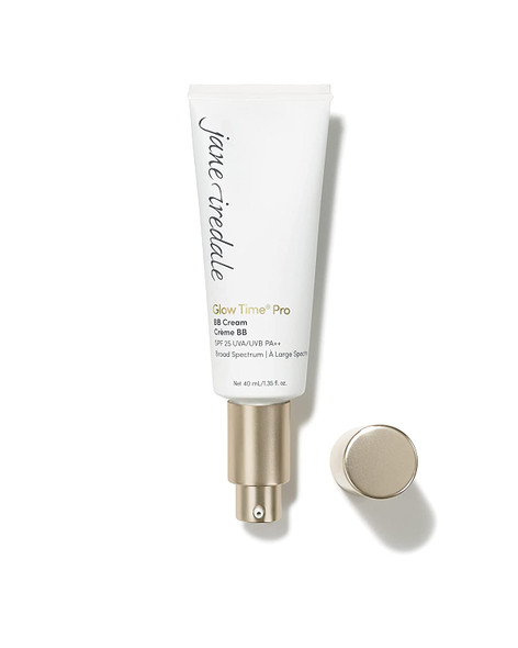 jane iredale Glow Time Pro BB Cream | Weightless Blemish Concealer with Buildable Coverage | SPF 25 Broad Spectrum Sun Protection | Satin Finish