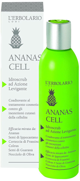 Hydro Scrub with Smoothing Action 200 ml / 6.76 Fl. Oz. Ananas Cell by L'Erbolario