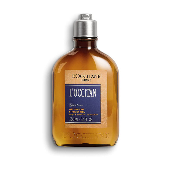 L'Occitan Shower Body And Hair Gel, 8.4 Fl Oz