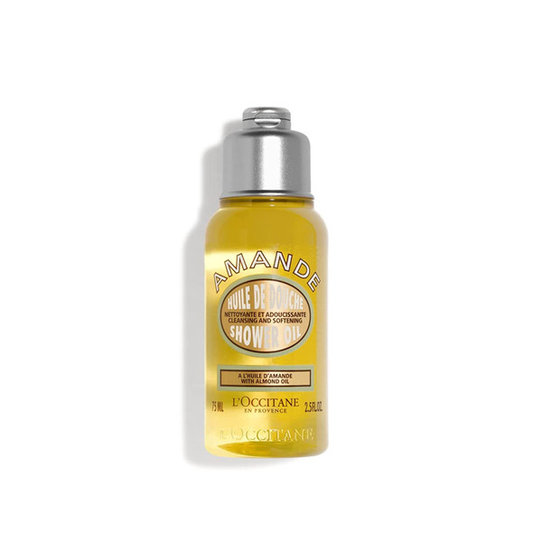 L'Occitane Cleansing & Softening Almond Shower Oil, 2.5 Fl Oz