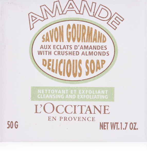 L'Occitane Almond Delicious Exfoliating Soap 1.7 Oz