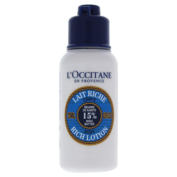 L'Occitane Shea Butter Ultra Rich Body Lotion, 2.5 FL Oz