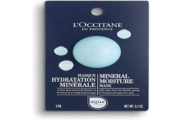 L'Occitane Aqua Reotier Mineral Moisture Mask, 0.2 Oz