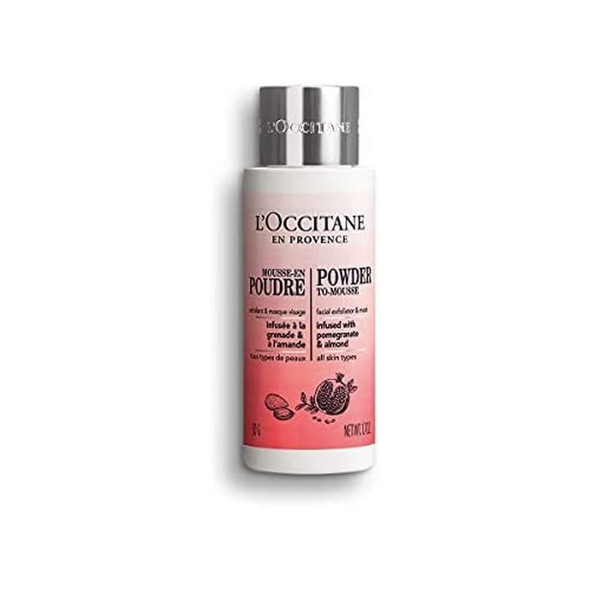 L'Occitane Powder-to-Mousse Facial Exfoliator & Mask 1.70 oz