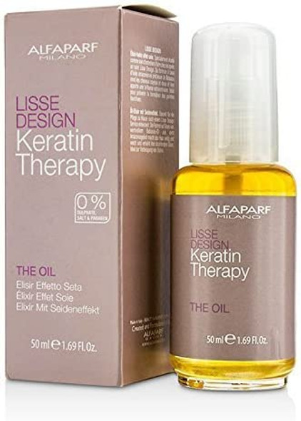 ALFAPARF Lisse Design Keratin Therapy Oil for Unisex, 1.69 Ounce by AlfaParf