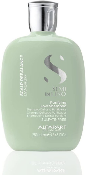 Alfaparf Milano Semi di Lino Scalp Rebalance Purifying Low Shampoo, 250 ml, 8022297095899