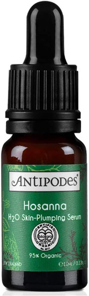 Antipodes Hosanna H2O Intensive Skin-Plumping Serum Mini, 100% Natural, Cruelty-Free, Vegan & Organic 10ml