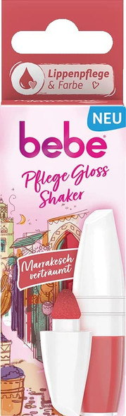 Bebe Care Gloss Shaker Marrakesh Dreamy Lip Balm with a Warm Coral Tone for Naturally Beautiful and Smooth Lips (1 x 5 ml)