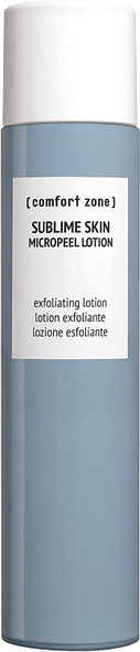 Comfort Zone - Sublime Skin Micropeel Lotion (100ml), Daily Face Exfoliating, Brightening & Smoothing, Vegan, White (12199)