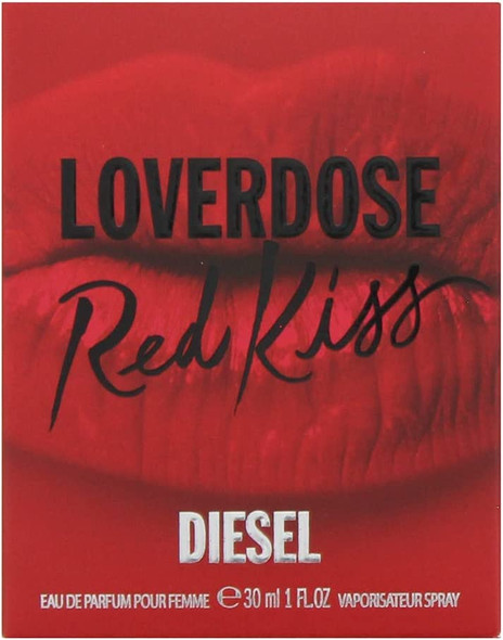 Diesel Loverdose Red Kiss Eau de Parfum Spray, Floral, 30 ml