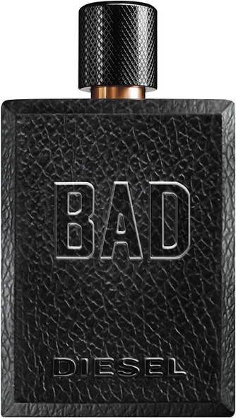 Diesel BAD, Eau de Toilette Spray, Perfume For Men, Woody Fragrance
