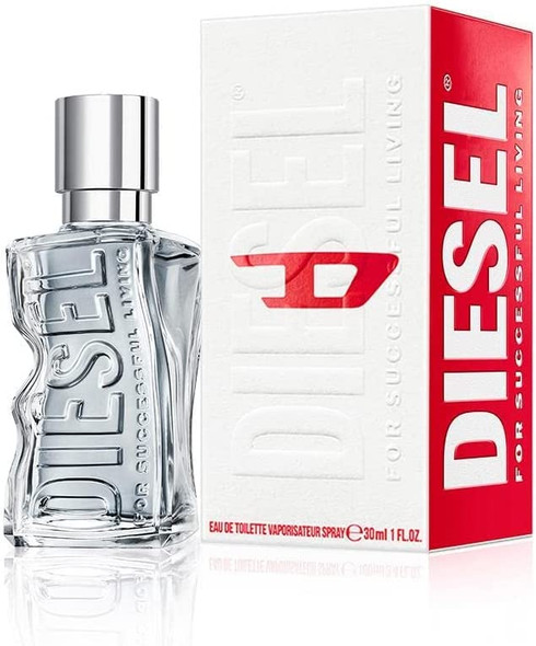 Diesel D by Diesel, Eau de Toilette, Perfume for Both Men and Women, Ambery Fougere Fragrance, 30ml