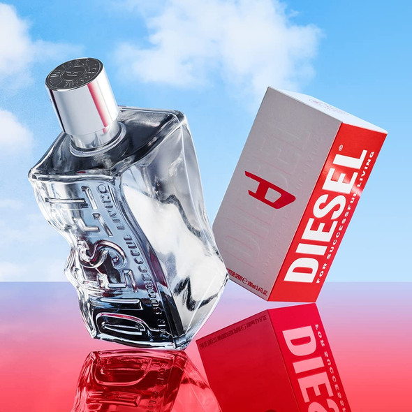 Diesel D by Diesel, Eau de Toilette, Perfume for Both Men and Women, Ambery Fougere Fragrance, 50ml