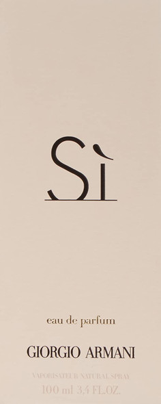 Si by Giorgio Armani Eau De Parfum For Women 100ml