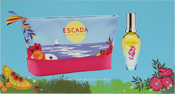 Escada Agua del Sol Eau de Toilette Vaporisateur/Spray Set for Women 30 ml (Pack of 1)