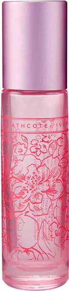 Heathcote & Ivory Florals Pinks and Pear Blossom Rollerball Perfume Gel With Vitamin E and Alcohol Free, 0.049 kg