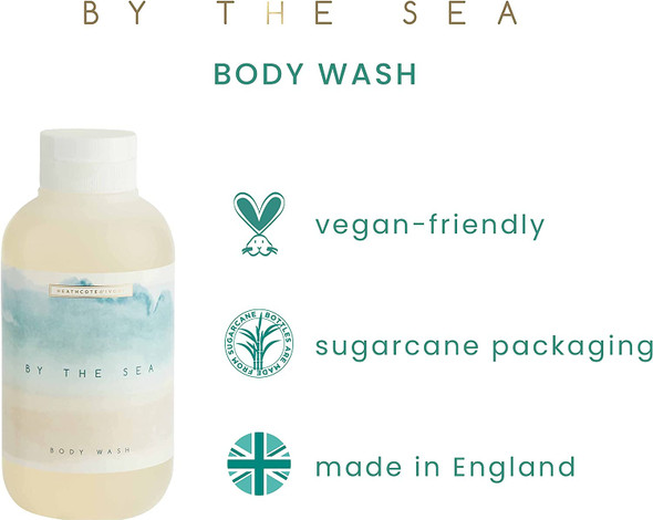 By The Sea Body Shower Gel Wash With Rose Flower Water, 300ml
