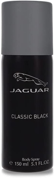 JAGUAR Body Spray, Black, 150 ml