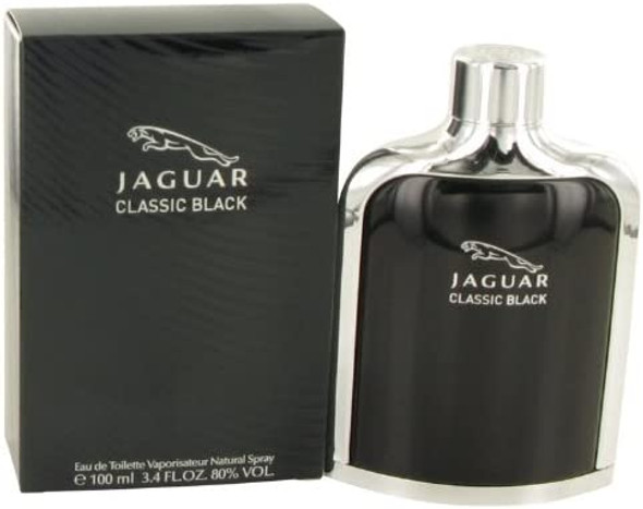 Jaguar Classic Black Eau De Toilette Spray For Him, 100 ml