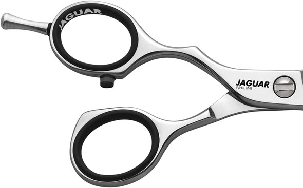 JAGUAR White Line JP 38 Left Handed Hair Thinning Scissors, 5.25-Inch Length, 0.02 kg,4030363005875