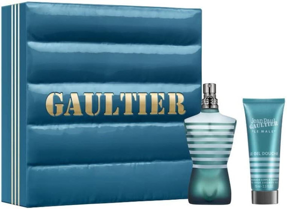 Jean Paul Gaultier Le Male Set 75Ml Eau De Toilette Spray+75Ml Shower Gel - 1 Set