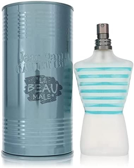 Jean Paul Gaultier Le Beau By Jean Paul Gaultier - Edt Spray 2.5 Oz &  Shower Gel 2.5 Oz - Authentic Scent