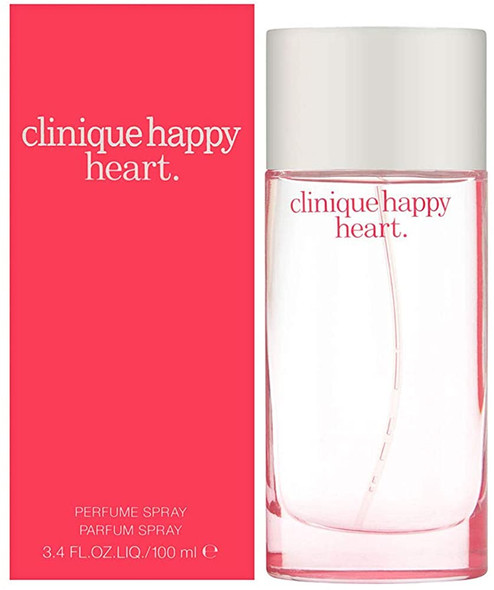 Clinique Happy Heart for Woman Parfum Spray 100 ml, 3.4 oz