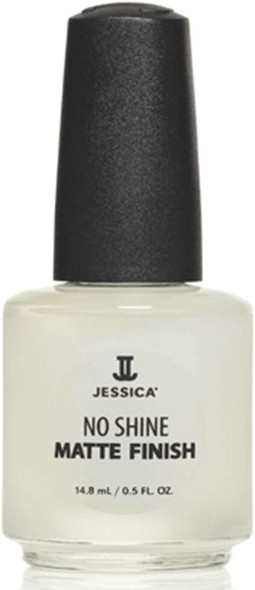 JESSICA No Shine Finish Matte Nail Polish Top Coat, 14.8 ml