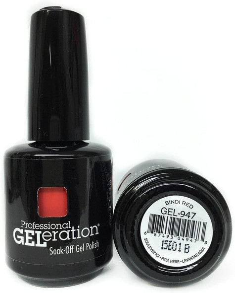 Jessica Geleration Gel Nail, Bindi Red