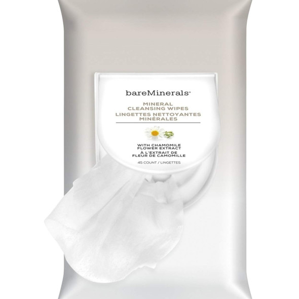 Bareminerals Mineral Cleansing Wipes 46 Count