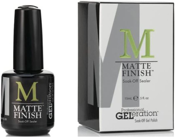 Jessica Geleration Gel Nail, Matte Top Coat