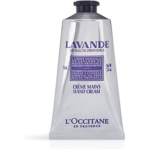 L'OCCITANE Lavender Hand Cream 75ml|Enriched With Shea Butter |Luxury Women's Hand Cream |Nourishing Hand Cream| For Dry And Very Dry Skin