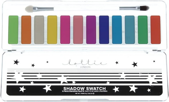 Lottie London Shadow Swatch Eyeshadow Palette - The Rainbows