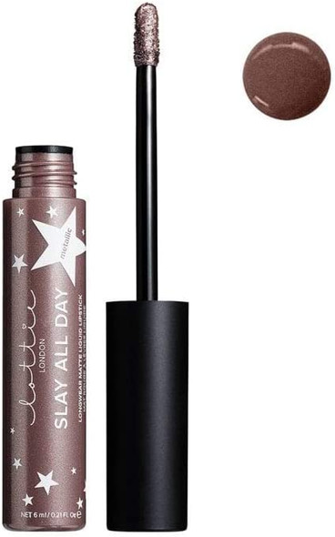 Lottie Slay All Day Longwear Matte Metallic Liquid Lipstick 6ml - Boy Bye