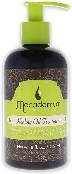 Healing Oil Treatment by Macadamia Oil for Unisex - 8 oz Treatment, White