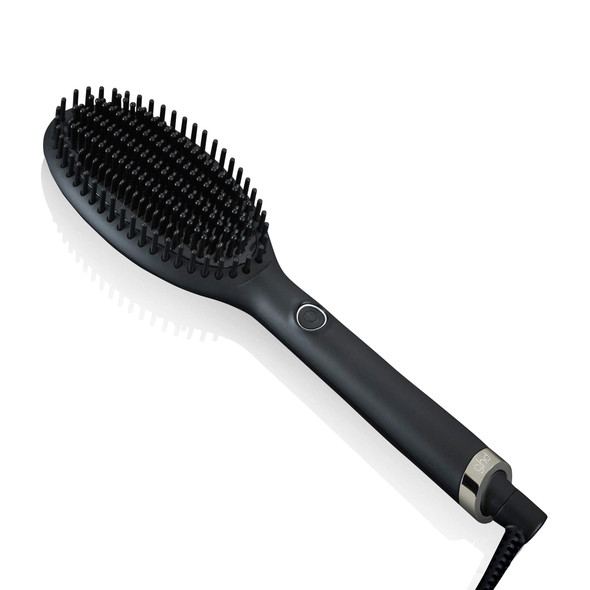 ghd Glide Hot Brush, Professional Hot Brush for Hair Styling, Ceramic Hair Straightener Brush