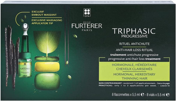 Furterer Triphasic Progressive Anti-Hair Loss Ritual Progressive Anti-Hair Loss Treatment 8 x 5,5ml