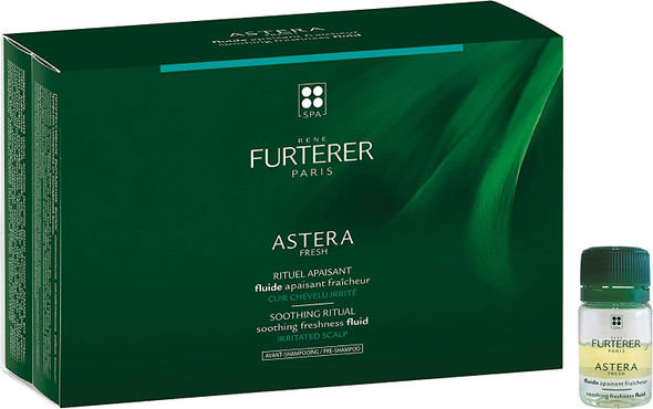 Astera Fresh by Rene Furterer Soothing Freshness Fluid for Irritated Scalp / 0.16 fl.oz. 16 x 5ml