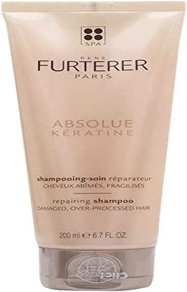 Rene Furterer Absolue Keratine Revival Cure Repairing Shampoo Damaged Over-Processed Hair 200ml